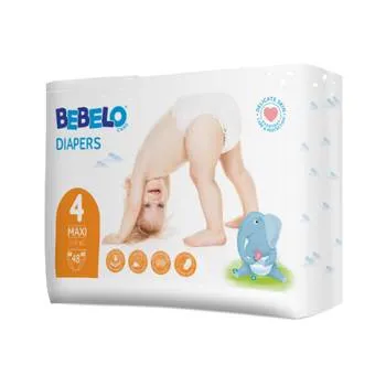 Bebelo Scutece Maxi Numarul 4, 48 bucati