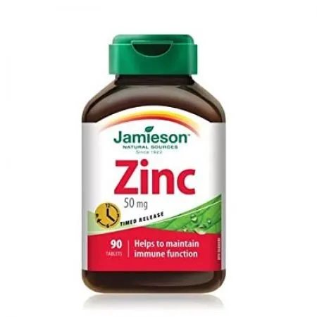 Zinc 50mg, 90 tablete, Jamieson