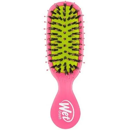 Perie de par roz pentru stralucire Shine Enhancer Mini, Wet Brush