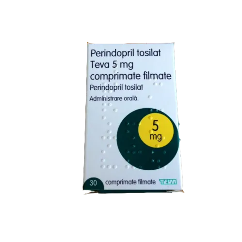 PERINDOPRIL TOSILAT TEVA 5 mg x 30 COMPR. FILM. 5mg TEVA PHARMACEUTICALS