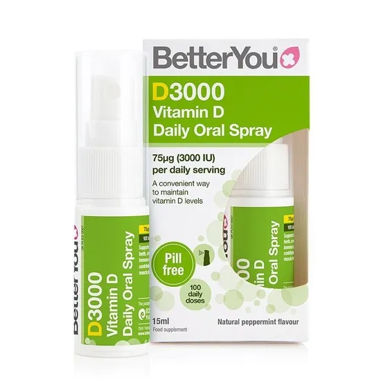 Better You Vitamina D 3000UI spray x 15ml