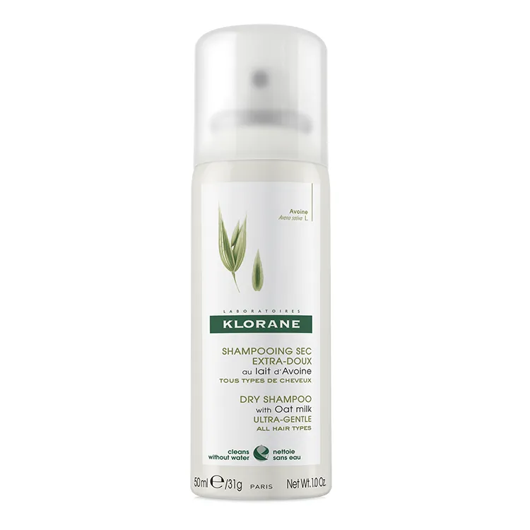 KLORANE Sampon uscat lapte de ovaz x 50ml