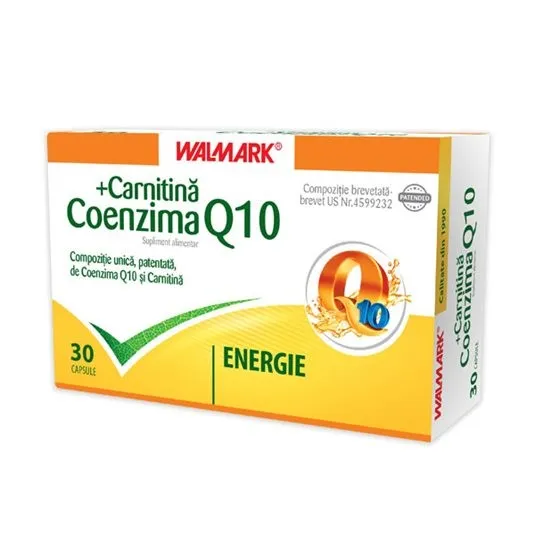 WALMARK COENZIMA Q10 + CARNITINA 30 CAPSULE