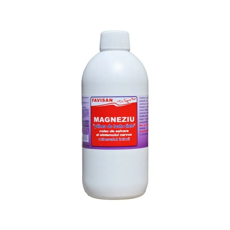 Magneziu, 500 ml, Favisan