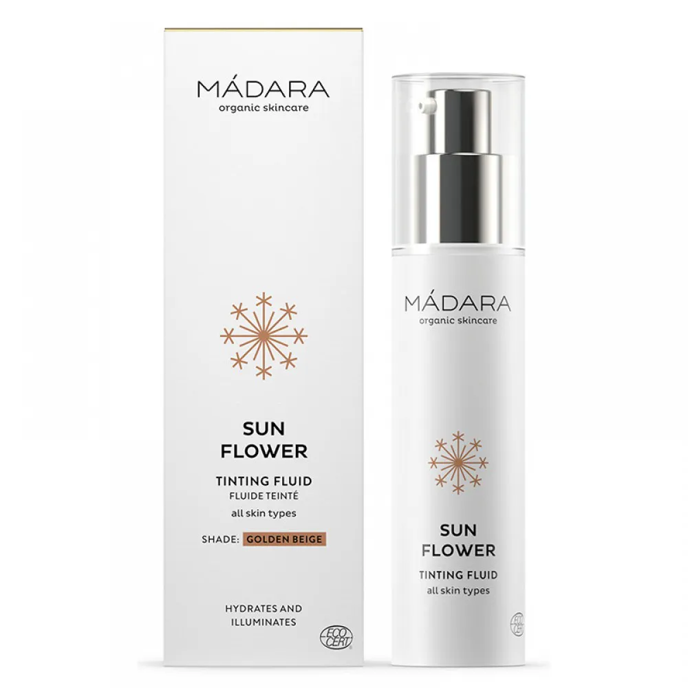 Fluid nuantator Sun Flower Golden Beige (50 ml), Madara
