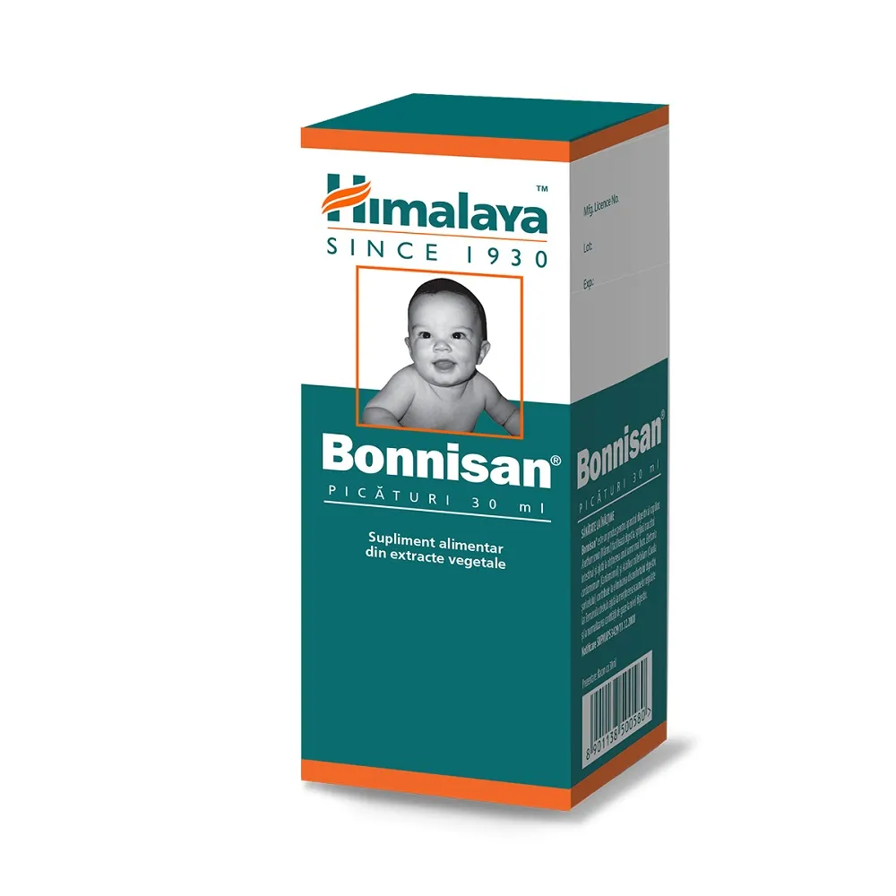 Bonnisan picături, 30 ml, Himalaya