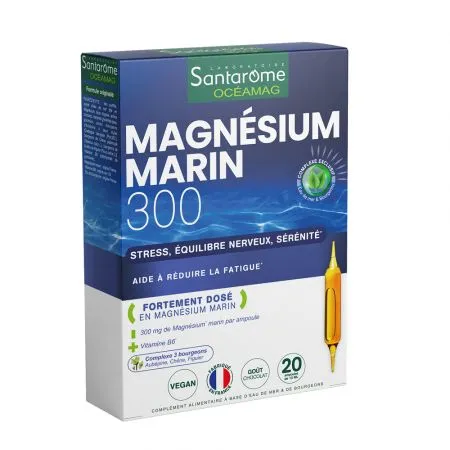 Magnesium Marin 300, 20 x 10 ml, Santarome