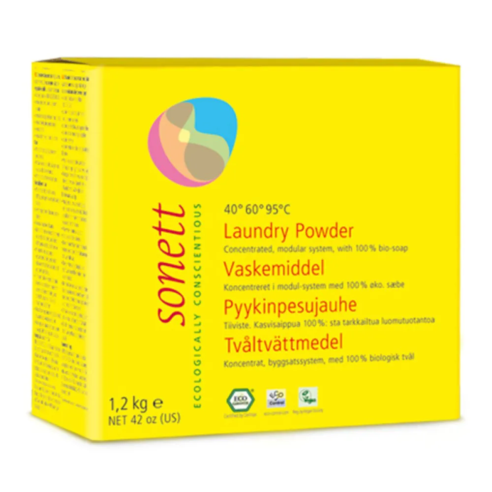 Detergent ecologic praf pentru rufe (1.2 kg)