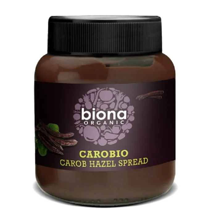 Crema Carobio cu alune de padure si roscove ECO, 350 g, Biona