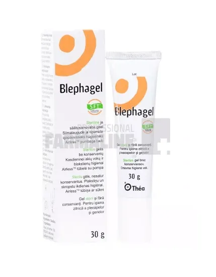 Blephagel Gel pentru igiena pleoapelor si a genelor 30 g