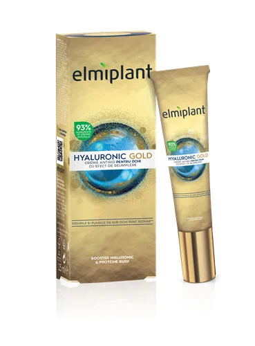 ELMIPLANT HYALURONIC GOLD CREMA DE OCHI 15ML