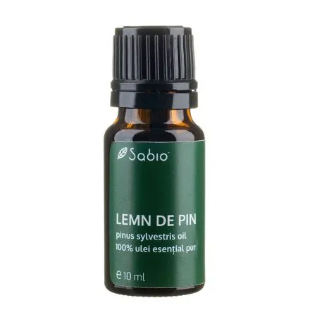 Ulei esential lemn de pin pur, 10ml, Sabio