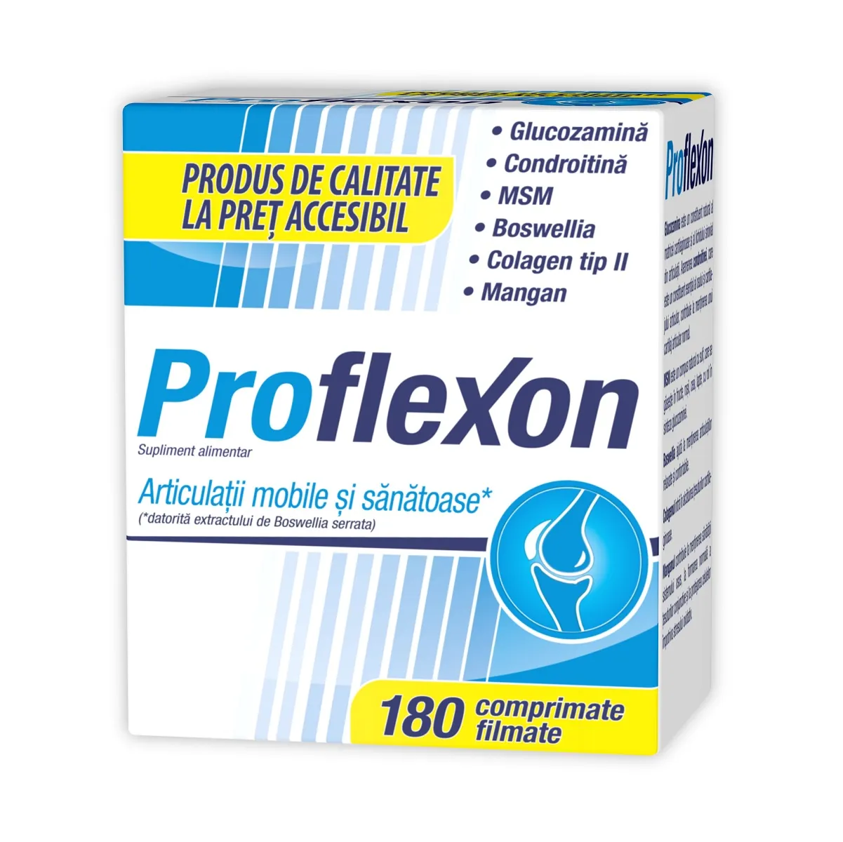 PROFLEXON X 180 COMPRIMATE FILMATE ZDROVIT