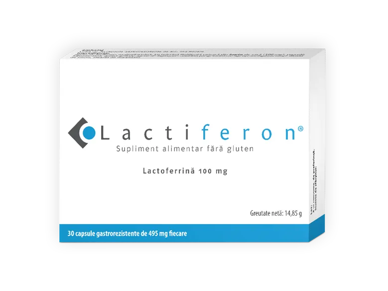 Lactiferon tratamentul deficitului de fier in sarcina, 30 capsule, Solartium Group