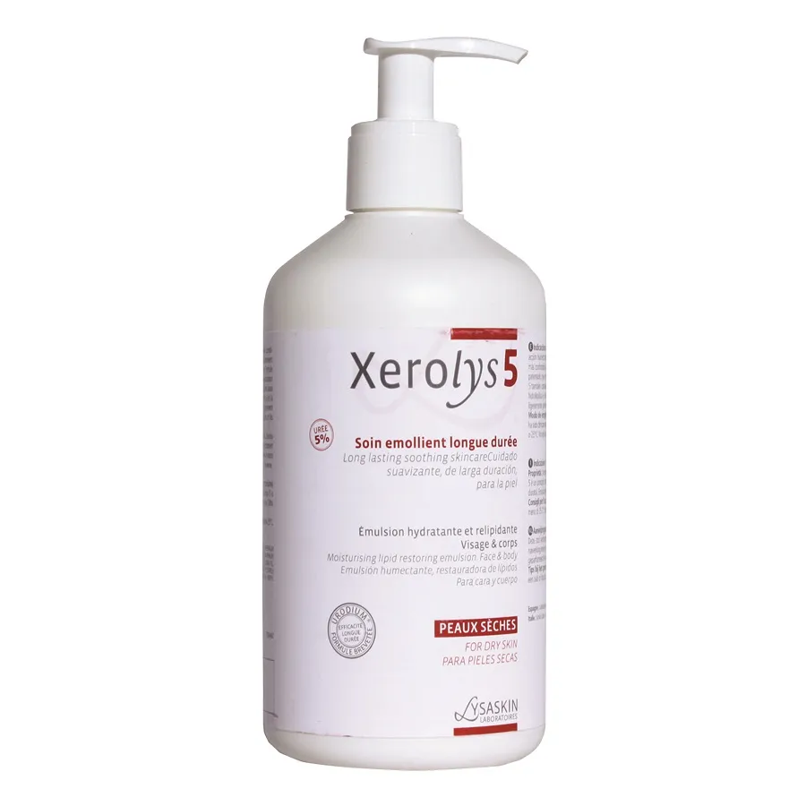 LYSASKIN XEROLYS 5 EMULSIE PIELE USCATA X 500 ML