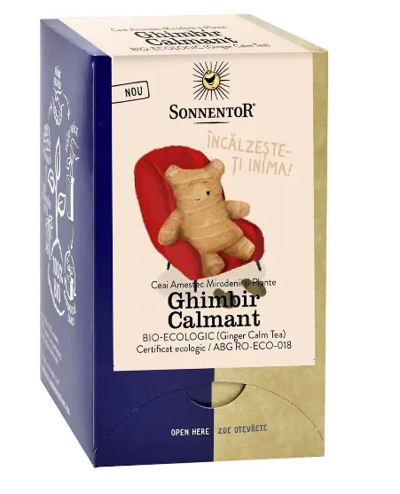 Ceai Ghimbir Calmant 18dz (Sonnentor)