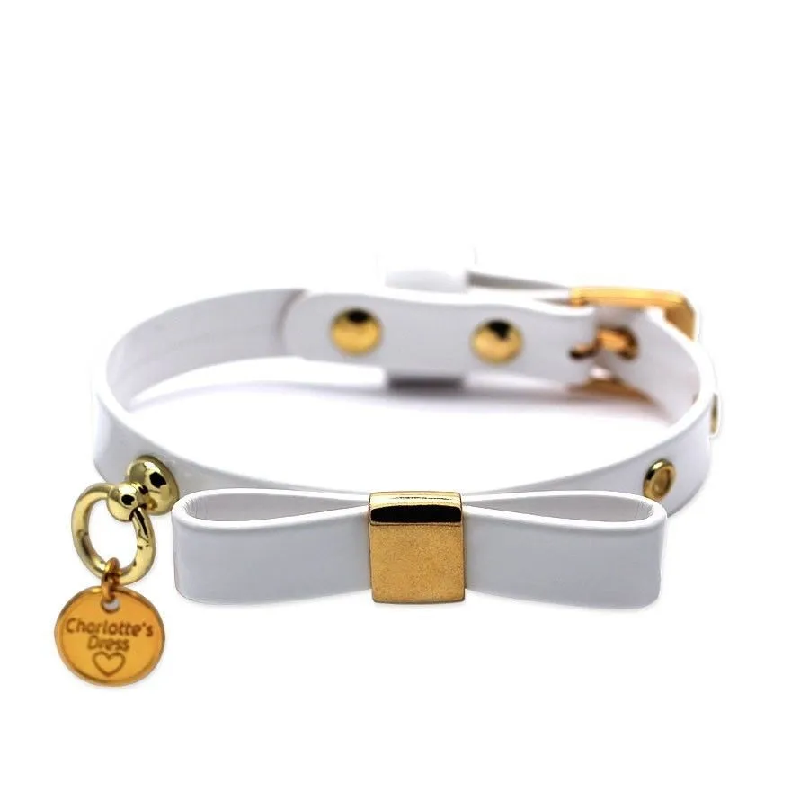 Zgarda Ella - 25 cm - decor funda - F1107