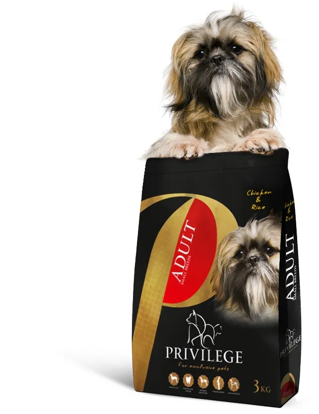 Privilege Adult Small Breed – Pui & Orez - Hrana uscata super-premium - 15kg