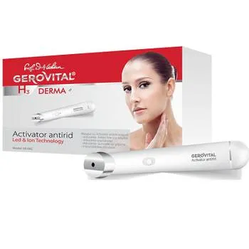 Aparat de masaj cu Activator antirid GH3 Derma+, Gerovital