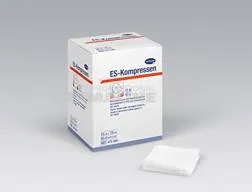 Hartmann Es-Kompressen Comprese sterile din tifon pliate in 12 straturi 10cm x 10cm  25buc.