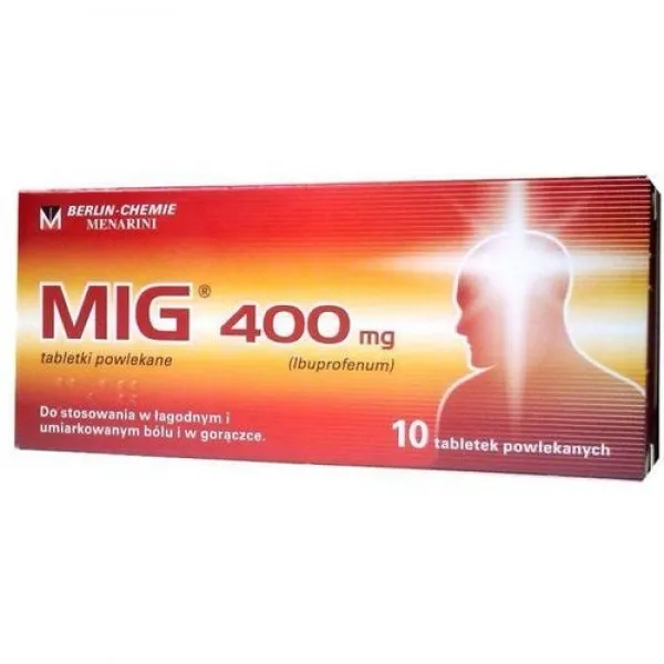Mig 400mg x 10 comprimate