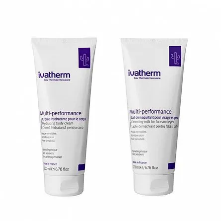 IVATHERM Multi-Performance Crema hidratanta corp+lapte demachiant