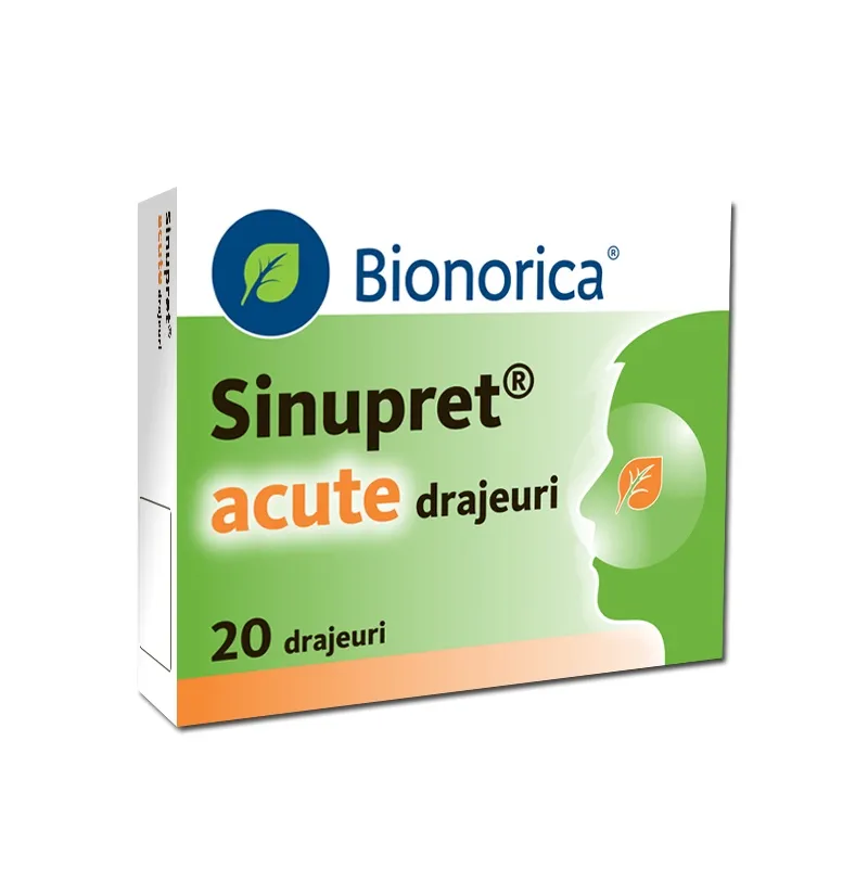 SINUPRET ACUTE X 20 DRAJ.