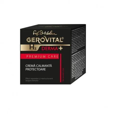 Gerovital H3 Derma+ Premium Care, Crema calmanta protectoare, 50ml