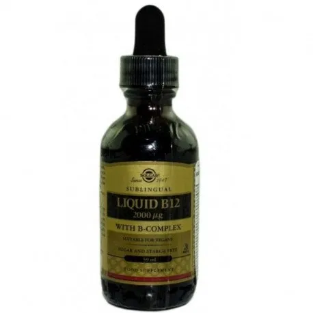 Solgar Vitamin B-12 2000 mg Complex, 59 ml