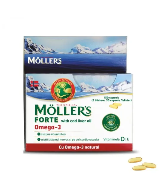 MOLLER'S OMEGA 3 FORTE X 150 CAPSULE