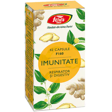 Fares imunitate respirator si digestiv x 42 capsule