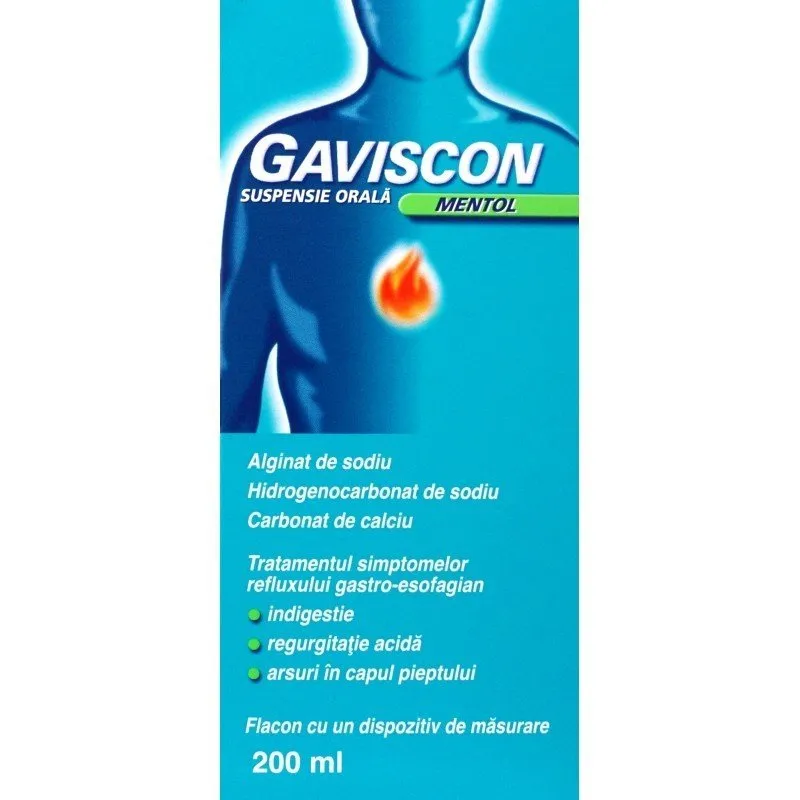 Gaviscon mentol susp.orala , 200ml