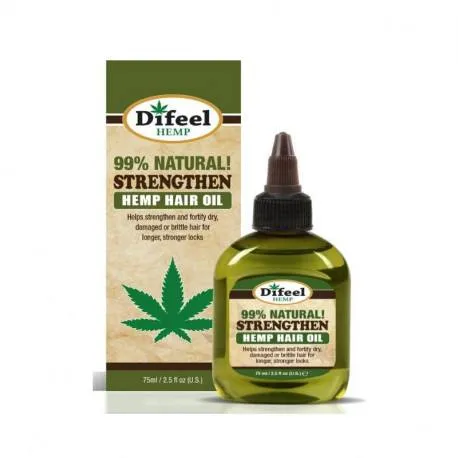 Difeel Hemp ulei pentru intarirea parului, 75ml