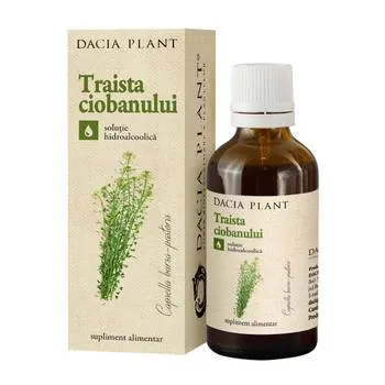 Tinctura de traista ciobanului, 50ml, Dacia Plant