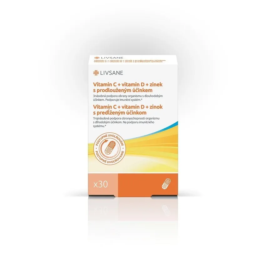 LIVSANE IMMUNE PLUS DEPOT 30 CAPSULE CU ELIBERARE PRELUNGITA