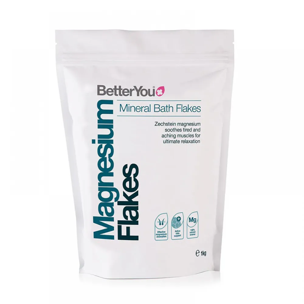 Fulgi de baie cu magneziu (1000 grame), BetterYou