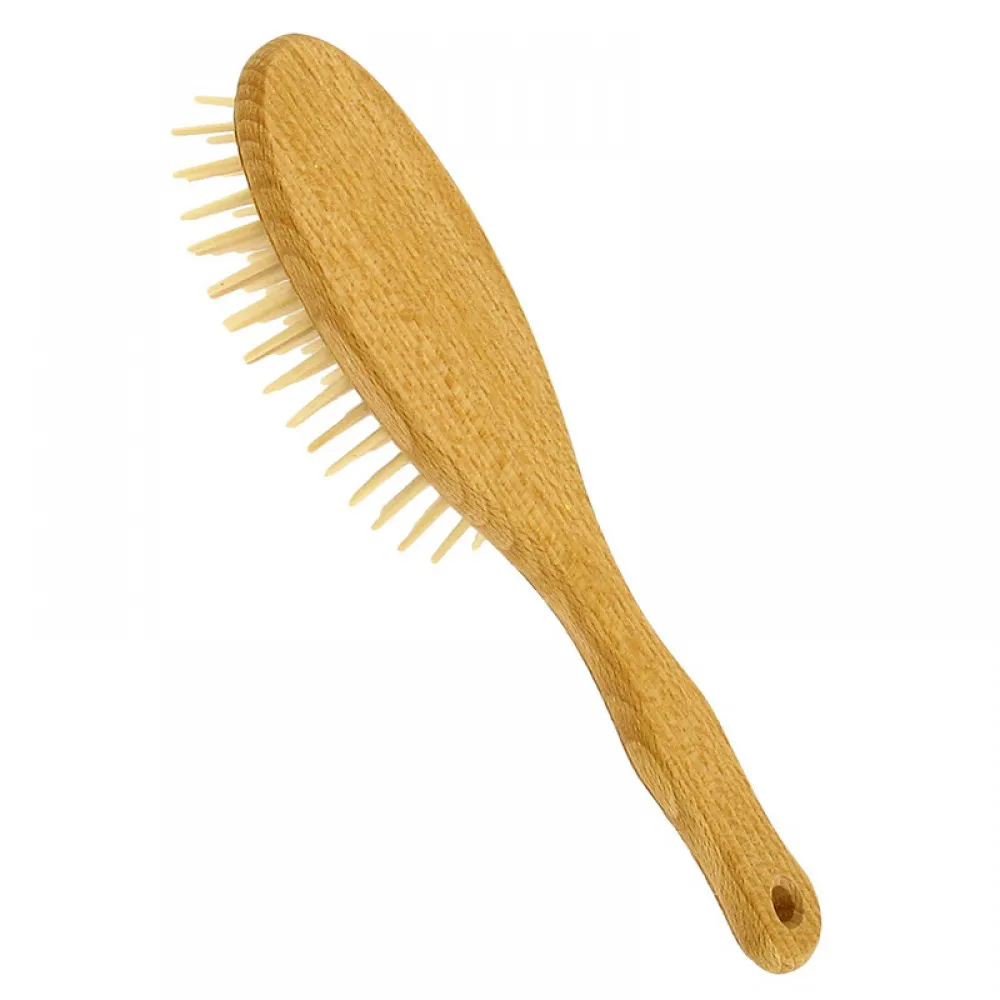 Perie ovala mare din lemn de fag (dinti cu varf ascutit), Forster's Natural Products