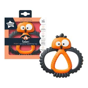 Inel gingival portocaliu Kalani Maxi +3 luni, 1 bucata, Tommee Tippee