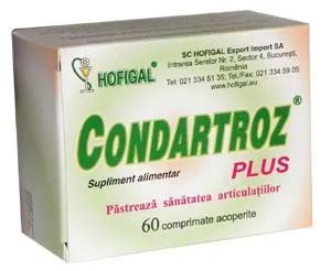 Condartroz Plus 60 comprimate