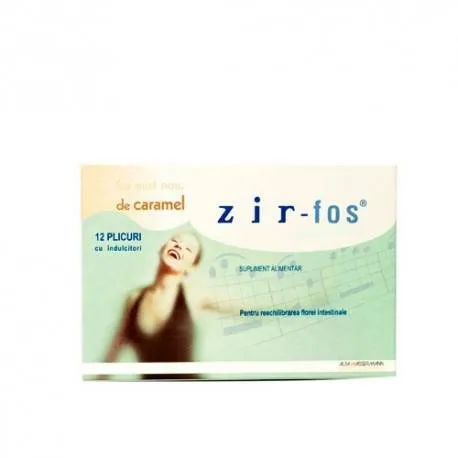 Zirfos pentru refacerea florei intestinale, 12 plicuri