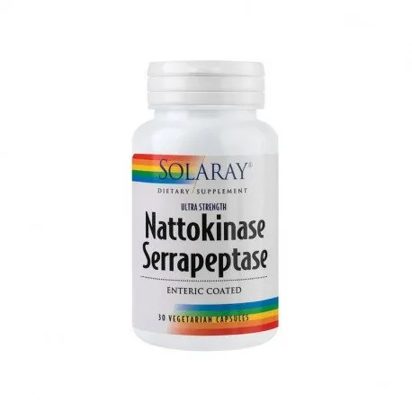 Secom Nattokinase serrapeptase, 30 capsule