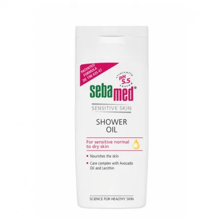 Sebamed Sensitive Skin Ulei dermatologic de dus, 200ml