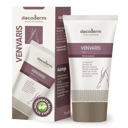 Gel Venvaris Dacoderm, 75 ml, Dacia Plant