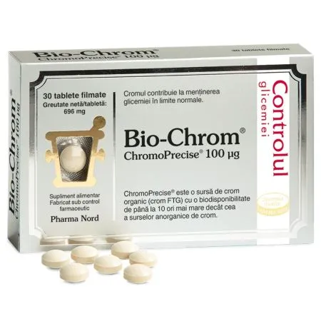 Bio-Chrom, 30 tablete, Pharma Nord