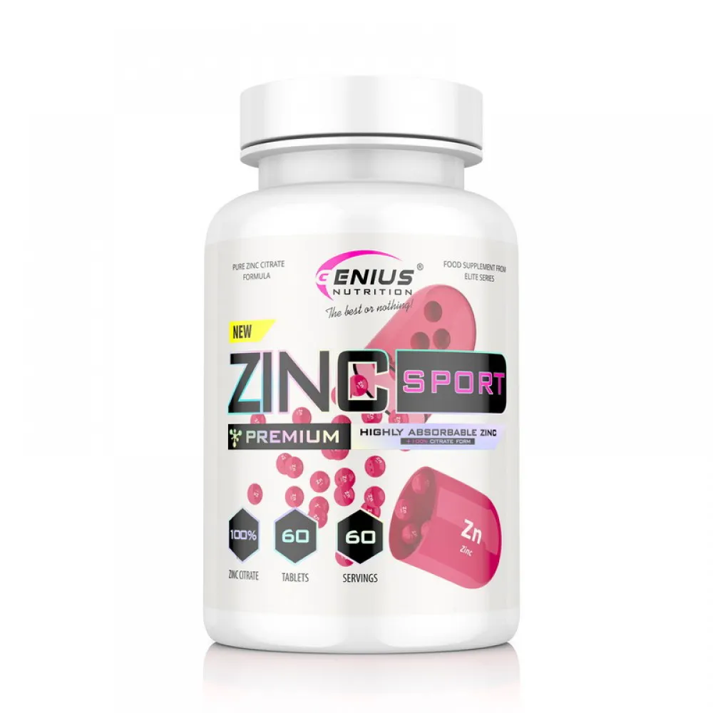 Zinc Sport (60 tablete), Genius Nutrition