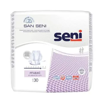 Absorbante pentru incontinenta San Maxi, 30 bucati, Seni