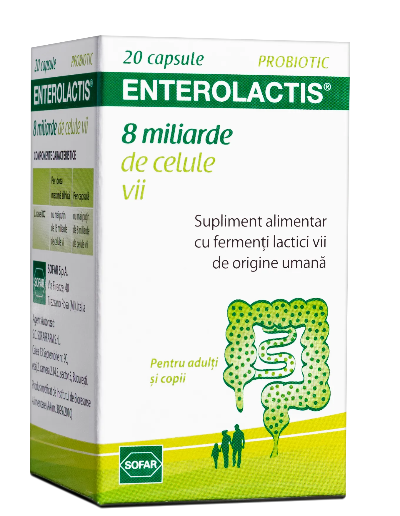 Enterolactis 20 capsule