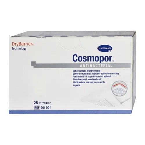Hartmann Cosmopor Antibacterial Plasture 20 cm x 10 cm 25 bucati