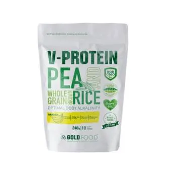 Pudra proteica V Protein cu banane, 240g, Gold Nutrition