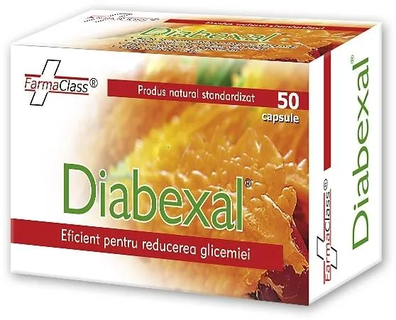 Diabexal, 50 capsule, FarmaClass